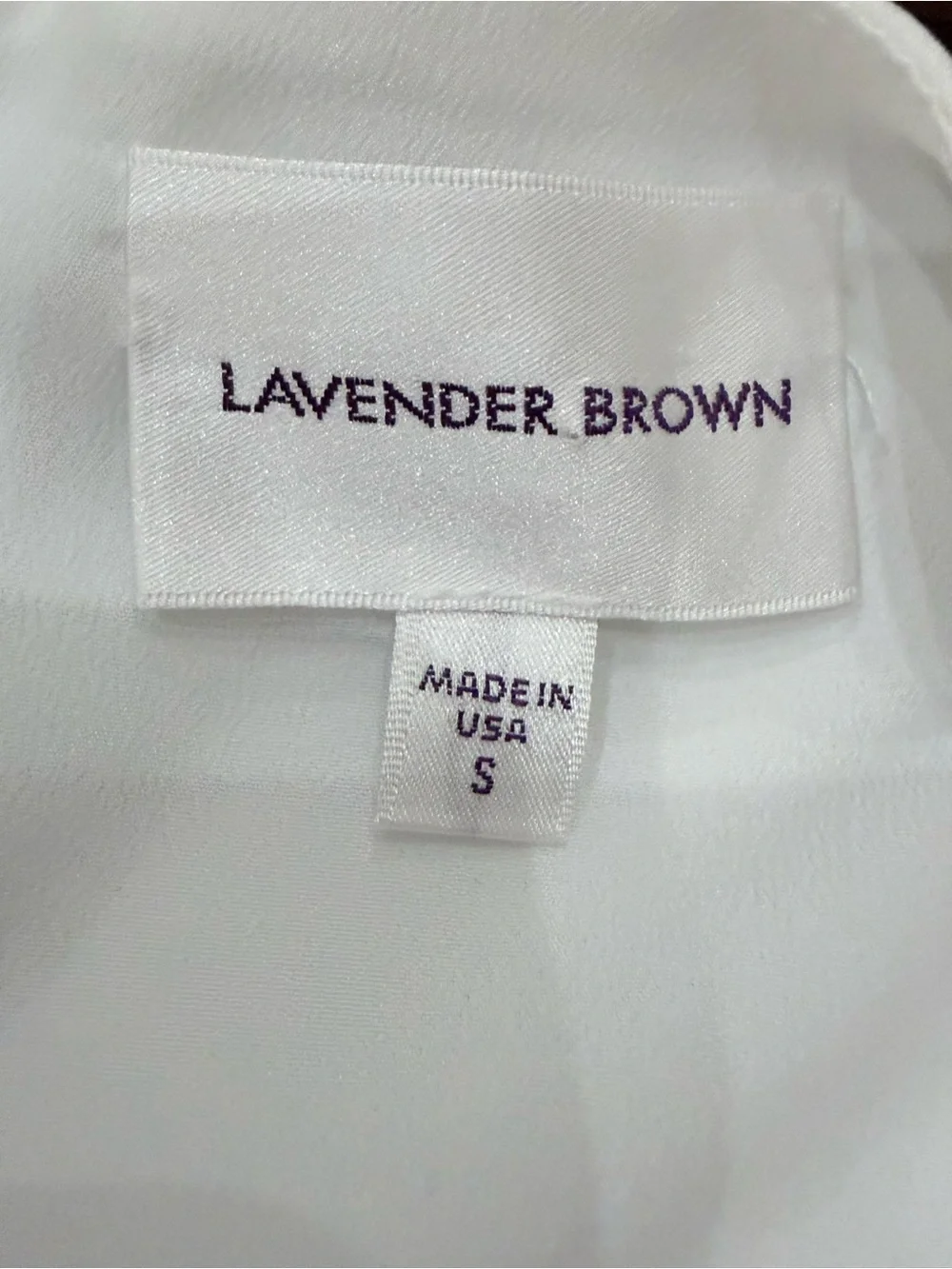 Lavender Brown White Kendra Romper (Brand New with Belt!)